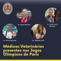 Médicos Veterinários presentes nos Jogos Olímpicos de Paris