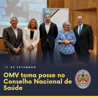 Bastonário da OMV toma posse como membro do Conselho Nacional de Saúde