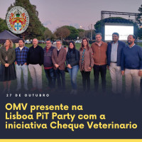 OMV presente na Lisboa PiT Party com a iniciativa Cheque Veterinário