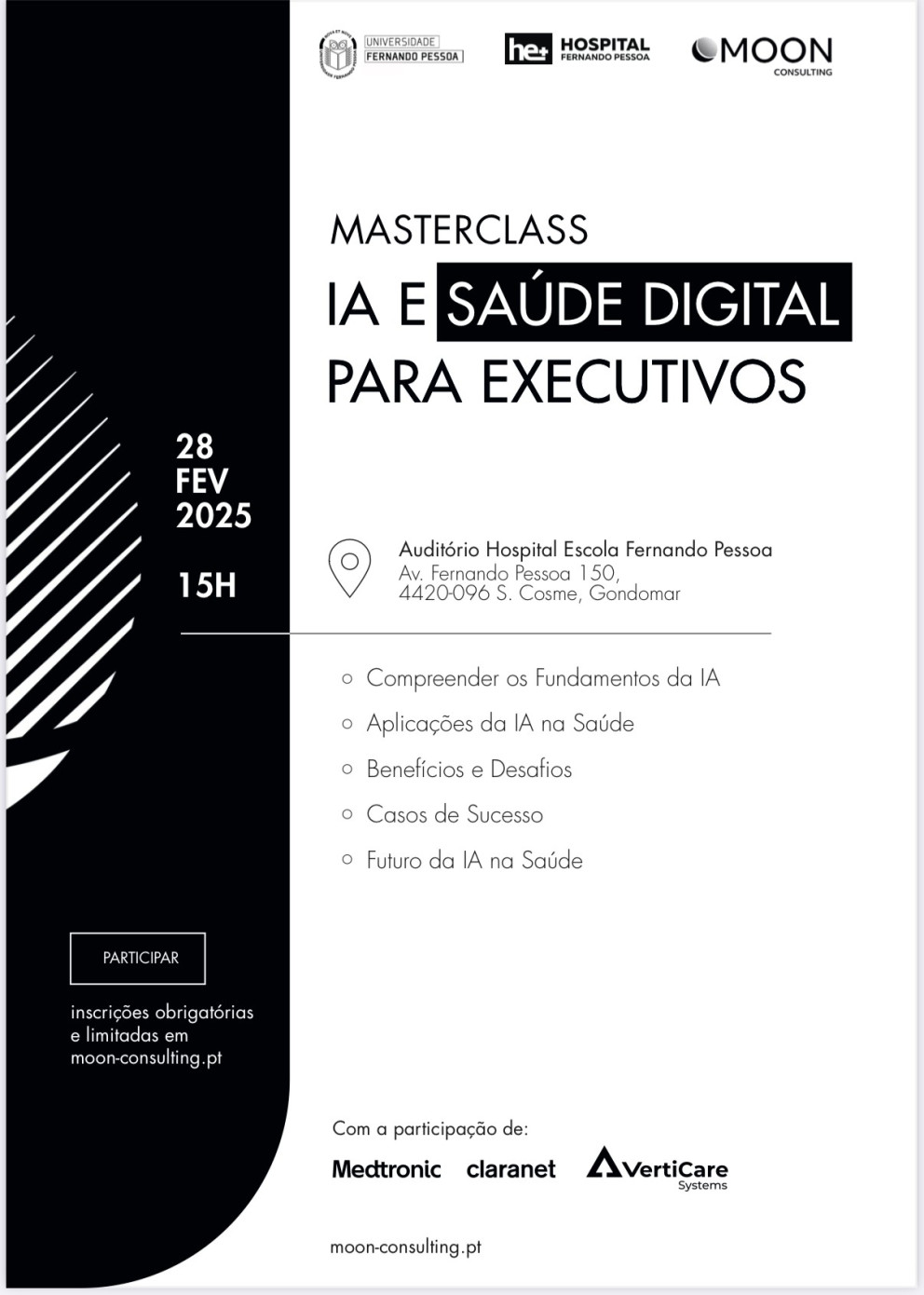 Mastercalss Exclusiva “IA e Saúde Digital para Executivos